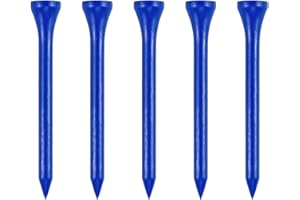 Zivisk Bamboo Golf Tees 100 Count, 38MM 70MM 83MM Wooden Tees Golf