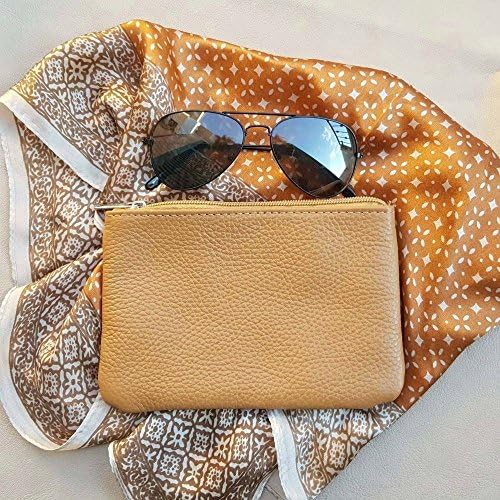 Minimal leather wallet Gift for man and women Brown