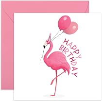 Lovepop Biglietto Pop-up Di Compleanno Con Fenicottero – 12,7x17,8 Cm – Con Messaggio Nascosto – Regalo Per Lei