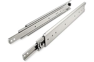 SOTECH Junker 1 coppia di Guide ad estrazione totale KV1-70-H51-L1000-NF Lunghezza 1000 mm Guida telescopica caricabile fino a 70 kg