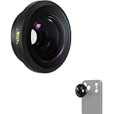 Freewell iPhone ve Samsung i&ccedil;in 8 mm Balık G&ouml;z&uuml; Lens - 220&deg; Ultra Geniş A&ccedil;ı, 0,5 m Odak Mesafesi - Yaratıcı &Ccedil;ekimler i&ccedil;in M&uuml;k