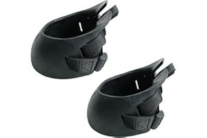 MENAYODA Scarpe per zoccoli per cavalli, con tenuta regolabile, in gomma professionale per cavalli, per allenamento a cavalli, isolare l'acqua sporca (M, 2 pezzi)