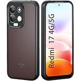 Bihizei Case for Xiaomi Redmi 17 4G/5G Cover, Translucent Back Case | Hybrid Technology TPU+PC Anti-Shock Bumper, [Camera Len