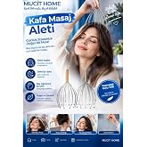 Mucit Home Kafa Masaj Aleti Baş Boyun Kafa Masaj Sa&ccedil; Kaşıma Teli
