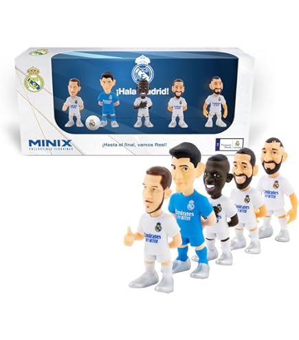 MINIX Bandai Pack of 5 FC Barcelona Figurines Marcos Alonso