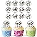 Produktbild BMX Gruppe Riders 30 personalisierte Essbare Cupcake Topper/Geburtstag Kuchen Dekorationen – Einfache vorgeschnittenen Kreise