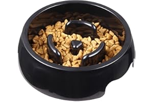 AISUOWA Ciotola Per Cani Con Assunzione Lenta Di Cibo, Blocca Il Gas, Previene Il Soffocamento E Il Soffocamento E Rende Divertente La Ciotola Per Animali Domestici