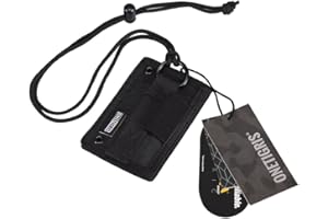 OneTigris Taktischer Ausweishülle aus Nylon mit Stiftehalter und Halskette