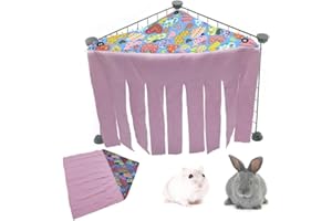 EIHI Meerschweinchen- und Hausdeko-Hängematte, Käfig-Zelt und Zubehör für Chinchilla, Igel, Ratte und Eichhörnchen