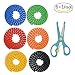 Produktbild Lynlon Bausteine Klebeband für LEGO [ 6 Pack + Schere ] Block Tape , Selbstklebendes und Wiederverwendbare, Flexibel, Biegsam Silikon für Lego, Tyco, Mega Bloks, Nimuno etc