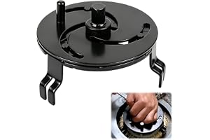 MOFXWHE Universell bränsletanknyckel, 3-backs tankgivarnyckel, 89–170 mm, justerbar bränsletanklocksnyckel, verktyg för att t
