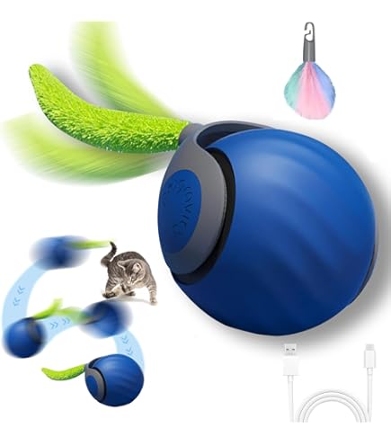 Interactieve kattenspeelgoedbal, elektrisch intelligent