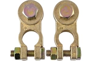 EnRise 12V/24V Hoher Strom Batterie Polklemmen Batterieklemmen Steckverbinder(1 Paar)