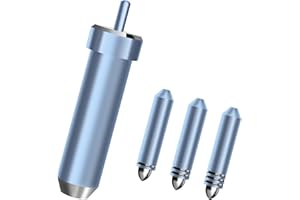 USEAMIE Foil Transfer Kit 3 in 1 Foil Transfer Tool Compatible with Cricut Explore Air 2 Air 3, Cricut Maker and Maker 3, Including Fine, Medium and Bold Blades and Housing