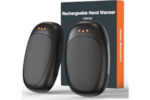 Chauffe Main Rechargeable, gabless Chauffe Mains Reutilisable, Chaufferette Main Réutilisables, Chaufferette Main Rechargeable de Poche, Chaufferette 2 in 1, Cadeau pour Hommes Femmes Enfants