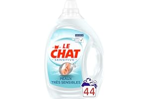 Le Chat Sensitive Lessive Liquide Hypoallergénique, 2.2L