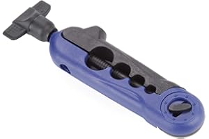 Bnineteenteam Angelschnur Spulgerät, Tragbare Verstellbare Angelschnur Spooler Angelrute Aufspulen Schnurspulstation 4 Löcher für 2,0/1,35/1,0/0,7 Dick Angelrute