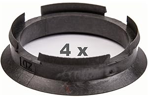 4 x pneugo! Bagues de centrage pour jantes alu 63.4 mm - 54.1 mm