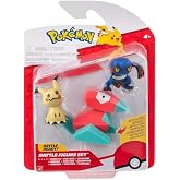 Pok&eacute;mon PKW4091 Savaş Fig&uuml;r&uuml; Seti - Glibunkel, Mimigma ve Porygon, Resmi Fig&uuml;r Set