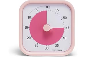 Time Timer Mod Minutnik Kuchenny, Różowy, 9 x 9 x 5 cm