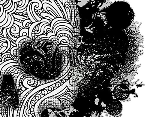 WTD 42628 Wandtattoo mehrfarbig Nummer 503 Skull 74 x 95 cm - 4