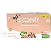 Schesir Yetişkin Kedi Konservesi Somonlu 50 g x 6 Adet