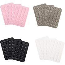 Ventouses En Silicone Pour Téléphone - Lot De 12 - Adhésif Fort - Compatible Étui, Tablettes, Miroirs
