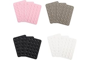 0XBIT Silicone Suction Phone Case, 12 Pieces Multifunctional Silicone Suction Cups for Mobile Phones, Suitable for Mobile Phone Cases