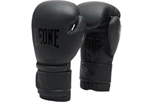 Leone 1947 Gants DE Boxe Noirs ET Blancs