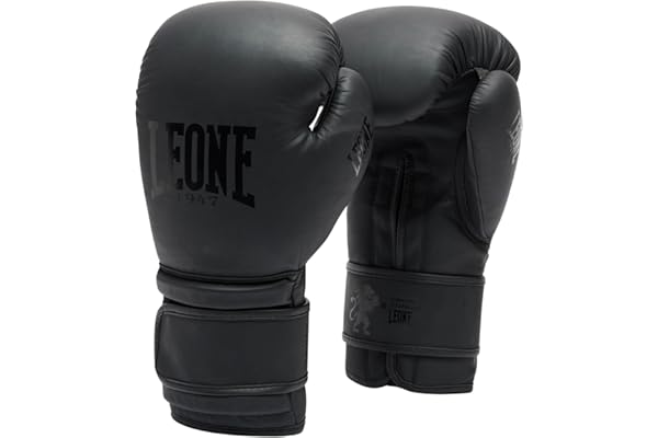 Leone 1947 Gants DE Boxe Noirs ET Blancs