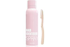 GOKAME Hair Identifier Spray for Face Shaving, Skin Body Facial Hair Identifier Spray, Hair Identifier Spray for Dermaplaning Face Spray Powder, Face Shaving Powder Spray For Women (1pcs)