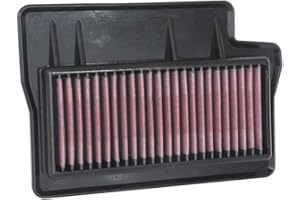 K&N Filtre à air de remplacement compatible avec Yamaha Tracer/Yamaha MT-09 890cc 2021- (YA-9021)