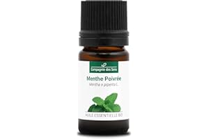 LA COMPAGNIE DES SENS MENTHE POIVRÉE (Mentha piperita) BIO - 5mL - Huile Essentielle de Qualité Premium - 100% Pure, Naturelle, garantie ChromaCert® - Chémotypée & Intégrale