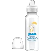 Dr. Brown's 8 oz/250 ml PP Dar Ağız + Sippy Biberon Bardak, Tavşan, Tekli Paket