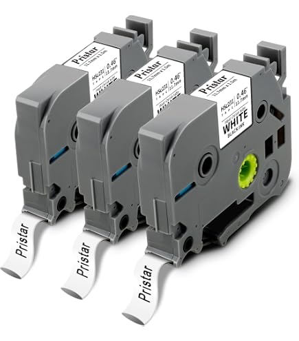 YUANQIMM Tubo termorretráctil compatible con Brother HSe-251 HSe251 HS YUANQIMM Tubo termorretráctil compatible con Brother HSe-251 HSe251 HS