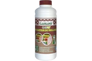 CLAIRLAND Fixateur de Paillage, Tenue jusqu'à 12 mois, Concentré à diluer 910 mL