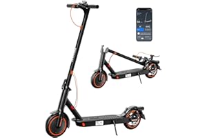 TODIMART Trottinette Electrique Adulte antivol Ultra Legere Autonomie 30km Trotinette Électrique pic 650W 36V 7,8Ah pneus nid d'abeille increvables APP déverrouillée Scooter Electrique Adulte avec amortisseurs