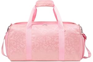 KIMWADALH Tote da Palestra Ragazza Donne Weekender Borsa da Ballo da Bambina da Viaggio Nuoto Allenamento per Ragazze e Bambini