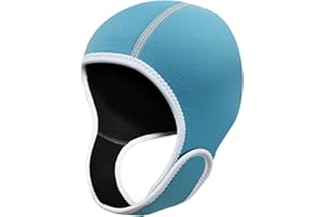 rockible Capuche de plongée 2 mm en néoprène pour Combinaison, Bonnet de Surf étanche, Bonnet de Bain pour Homme, Femme, plongée en apnée, Voile