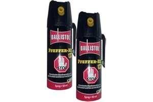 GOKARLI KO Pfefferspray Jet | Fog Verteidigungsspray | Abwehrspray Hundeabwehr | zur Selbstverteidigung | Sparset | Made in Germany (FOG 50 ML 2 Stk)
