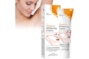 SEGMINISMART Underarm Whitening Cream,Whitening Cream, Aufhellende Creme,Whitening Cream für Achseln, Knie, Ellbogen, empfindliche und private Bereiche,Aufhellungscreme，Reparieren und pflegen Sie die Haut, 50G