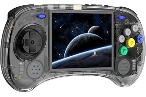 Whatsko RG ARC-S Retro Consolas De Videojuegos Con Sistema Linux,Soporta Wifi 5G Bluetooth 4.2 Moonlight Streaming Salida HDMI,4000+ Juegos Clásicos Consola de Juego Portátil
