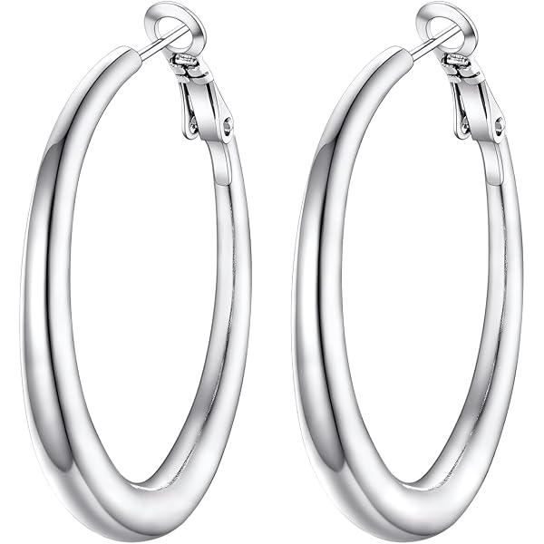 Orecchini a cerchio piccoli Tous Basics in argento