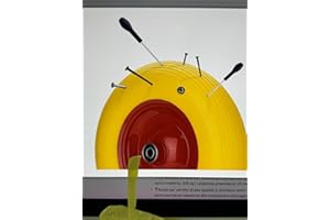 CLASHOP Ruota Piena Gialla per Carriola Ã˜ ruota 350 mm senza Asse