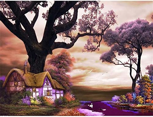 LHZ DIY Oil Painting by Numbers Kits Theme - Digital Oil Painting Canvas Kits PBN for Adults Children Kids Birthday, Wedding or new accommodation, Christmas Decor Decorations Gifts -16*20inches , Without Frame