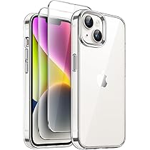 JETech 3 in 1 Case for iPhone 15 Pro Max 6.7-Inch with 2 Pack Tempered