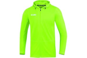 JAKO Kinder Kapuzenjacke Run 2.0, blau, 164, 6875