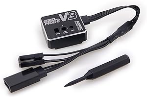 AGFRC Dual-Gain Drift RC Gyro - Tuned Rated Gyros with Aluminum Case for RC Car Truck Boat (GY01 V3)