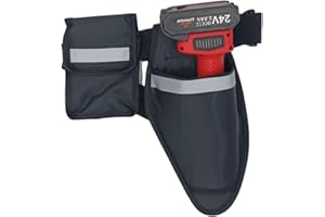 viemylu Custodia per Forbice da potatura elettrica Borsa Regolabile da Cintura per Forbice da potatura Wireless batterie Fodero in Nylon per Forbici Elettriche