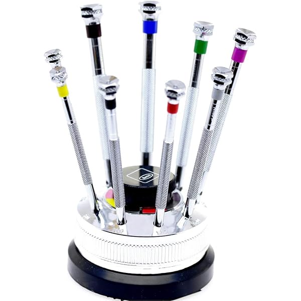 Lot De 4 Outils De Réparation Pour Montres - Huileur Et Pièces - Neuf Avec Étiquettes